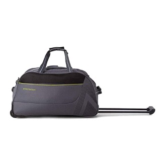 Aristocrat Dale Polyester 51.6 Cms Grey Travel Duffle with Corner Guards at Rs.849